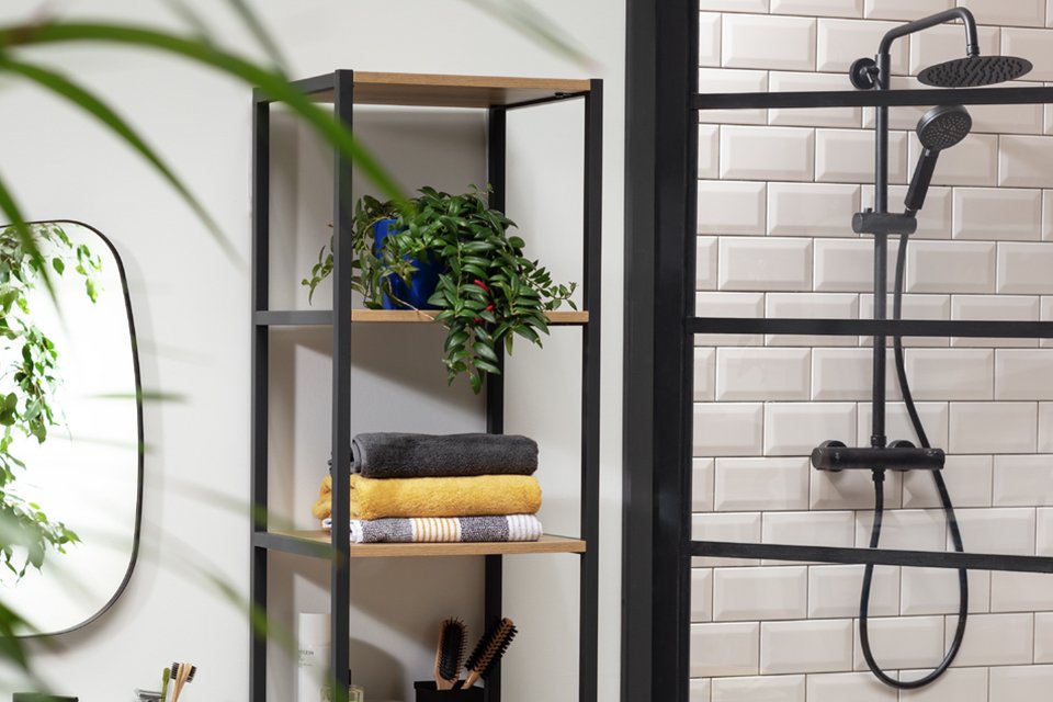 Utility room wall shelving deals